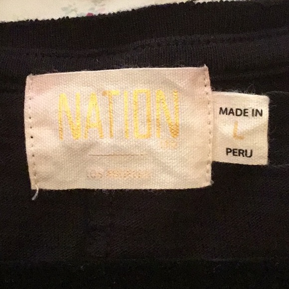 NWT NATION LTD Janessa Puff Sleeve Dress Jet Black - Picture 6 of 8